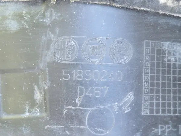 FIAT 500L Oikea Etu Muodonmuutosalue 123332063 51890240 image 8