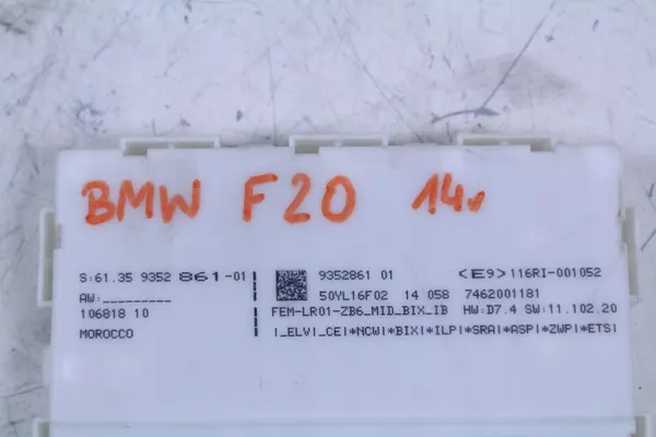Module FEM BMW OEM 9352861 pour F30/F31 image 3