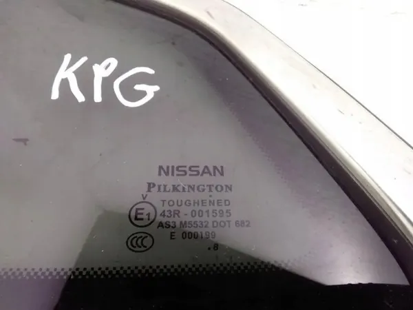 Vänster bakruta OEM 833134EA0A för Nissan Qashqai II image 5