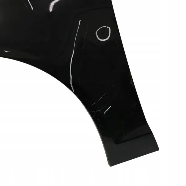 Audi A6 C6 Paraurti Anteriore Sinistro Nero Brillante - Y9B image 5