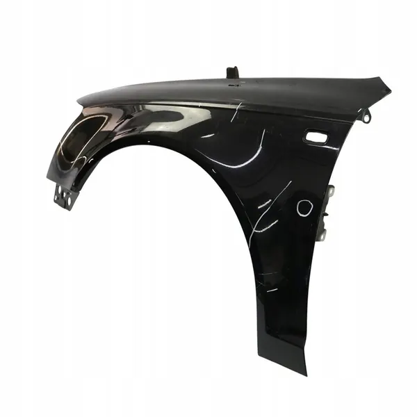 Audi A6 C6 Paraurti Anteriore Sinistro Nero Brillante - Y9B image 6