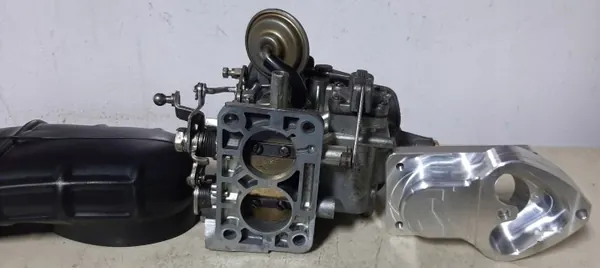Weber-carburateur & reducer OEM weber voor Fiat 126p image 3
