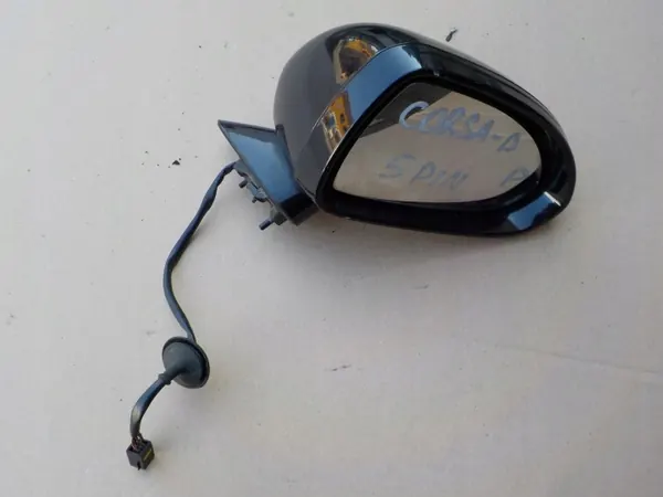 Oikea peili 5 PIN Opel Corsa D 2008 Eurooppa OEM image 2