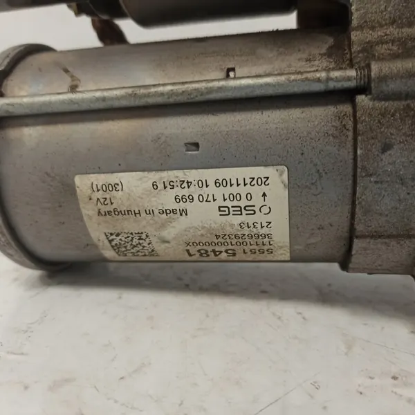 Arrancador OPEL ASTRA K V 1.2T 55515481 image 6