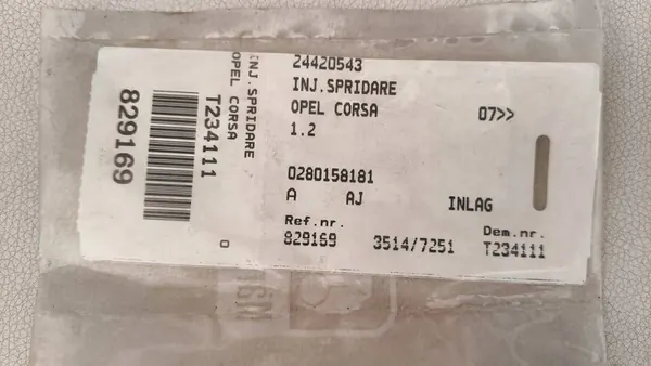 Opel Corsa Bränsleinsprutare 24420543 image 3