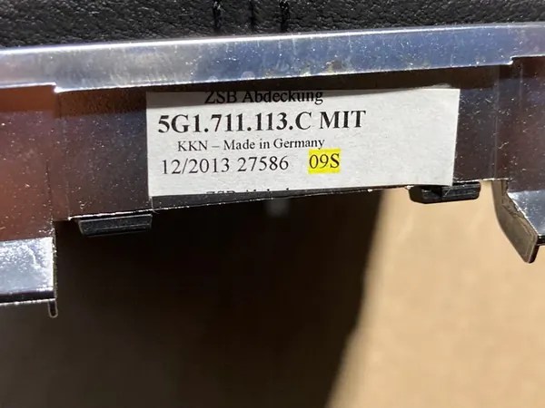 Växelspaksknopp VW Golf VII image 7