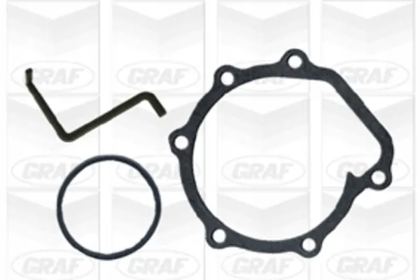 Graf PA519A Vattenpump, motorkylning image 10