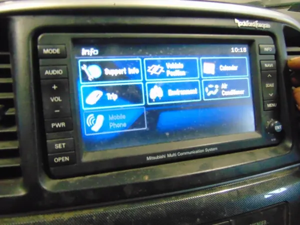 Radio Navigation OEM 8750A184 för Mitsubishi Outlander/Lancer image 3