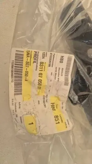 Deslizamento de montagem do para-choque direito VW Tiguan (2016-) image 3