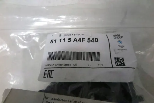 BMW OEM 51115A4F540 Etu-PDC-anturit - 6 kpl image 4
