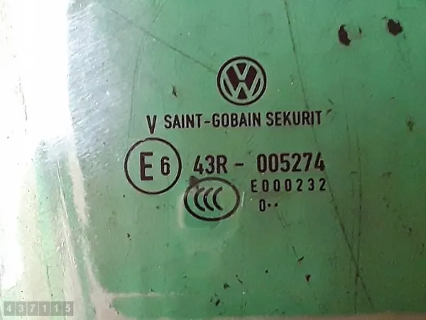 Vitre de porte VW Passat CC OEM e643r005274 image 3