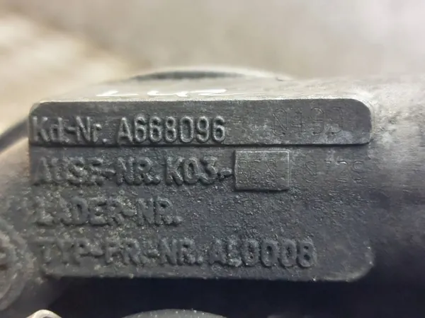 Turbo dañado Mercedes W168 A170 1.7 CDI A6680960499 image 4