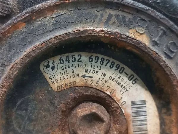 Compressore A/C BMW 5 F10 F11 N57 GE4472602982 image 7