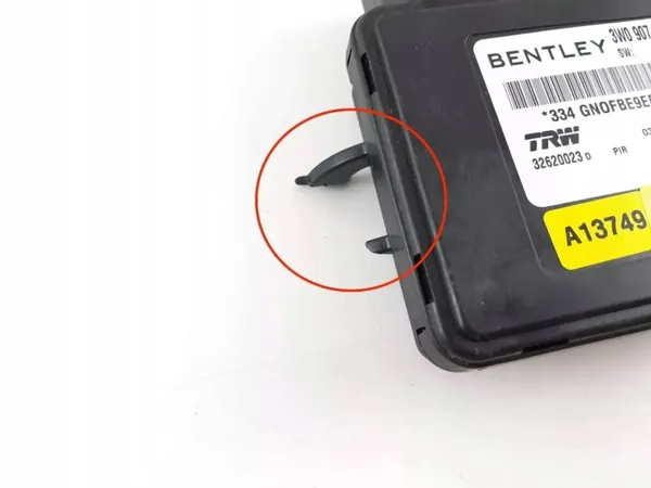 Module de frein à main Bentley Continental OEM 3W0907801E image 3