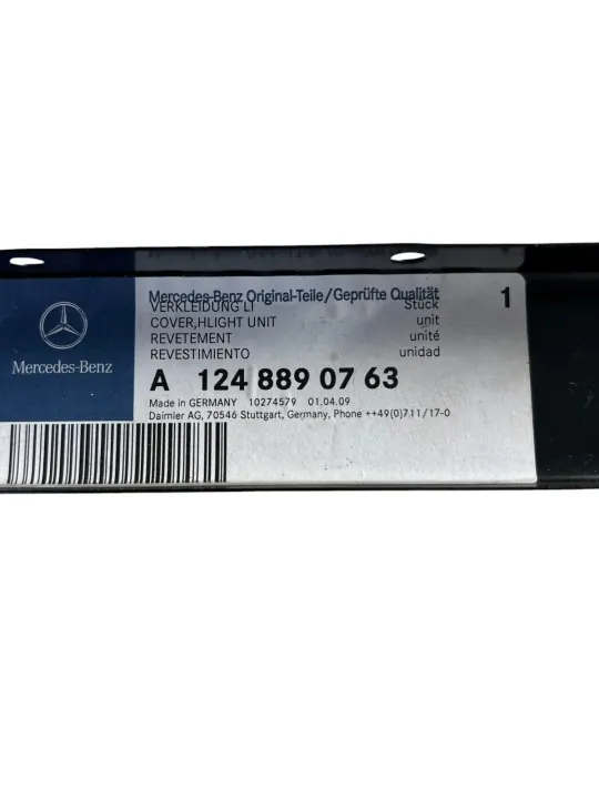 Couvercle de garniture Mercedes W124 OEM A1248890763 image 4