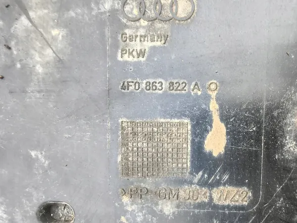 Motor Under Shield Audi A6 C6 4F 4F0863821E 4F0863822A image 6