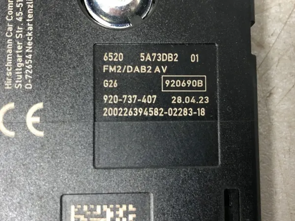 Antennivahvistin OEM 65205A73DB2 BMW i4 G26:lle image 6