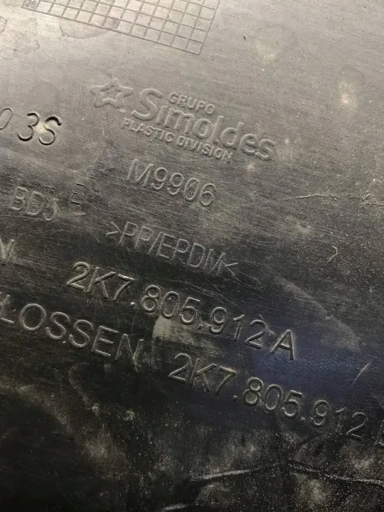 OEM 2K7805912A Etu oikea lokasuoja VW Caddy image 7