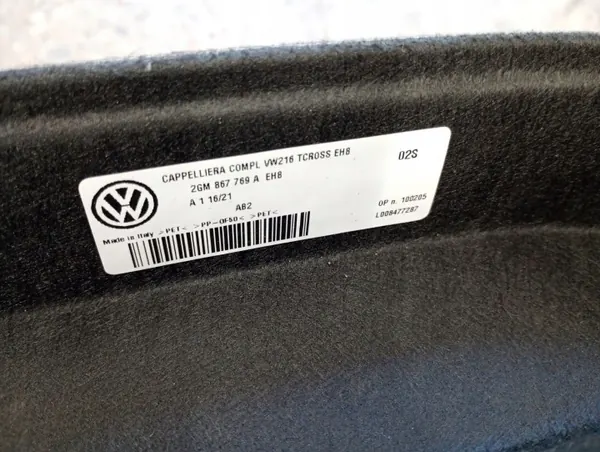 Estante maletero OEM 2GM867769A para VW T-Cross 2017-2025 image 9
