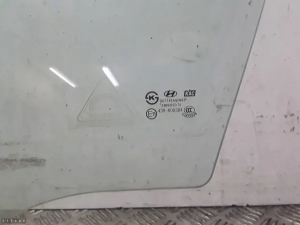 Hyundai deurruit OEM 43R000384 - Gebruikt image 3