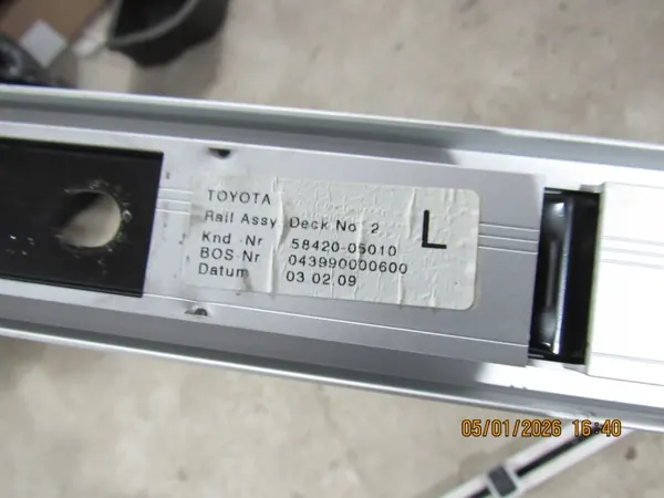 Rail de Barre de Toit OEM 58420-05010 pour Avensis T27 Break image 5