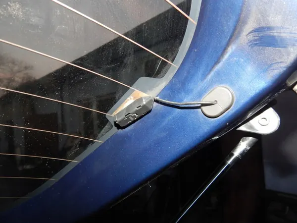 Heckklappenglas Honda Jazz II 02-08 OEM SZYBA KLAPY image 7