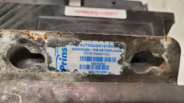 Volvo V70 2010 LPG-kit OEM 19570500 - Komplett image 3
