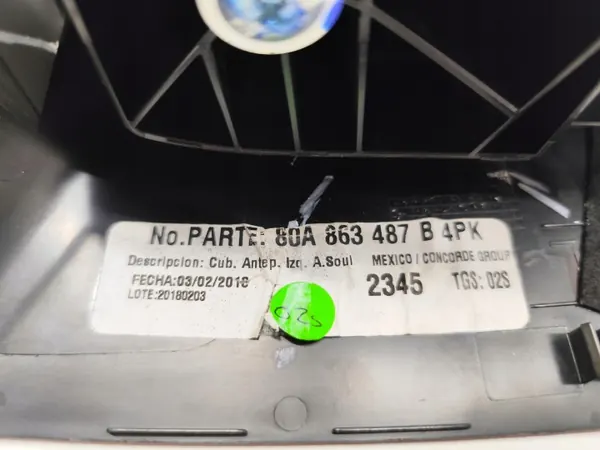 OEM 80A863487B Rechte Gepäckraumabdeckung Audi Q5 image 5