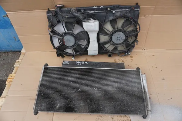 HONDA JAZZ III 1.4B L13Z1 2009-2014 Radiador de Agua Ventilador OEM: 19010RB0004 image 2