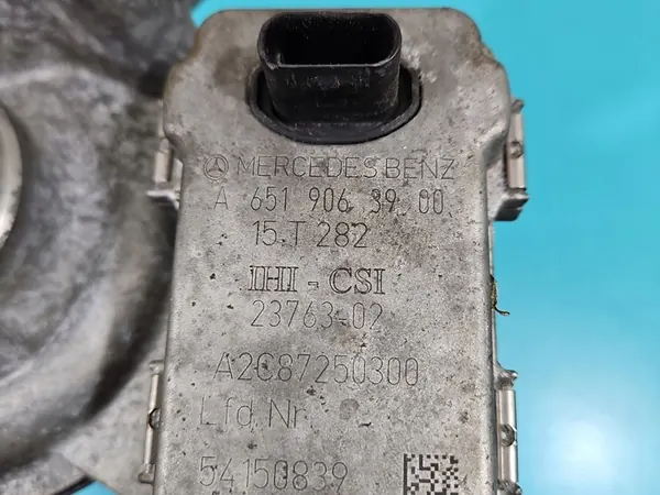 Turbocompresor Mercedes W212 2.2 CDI 136CV A6510903580 image 4