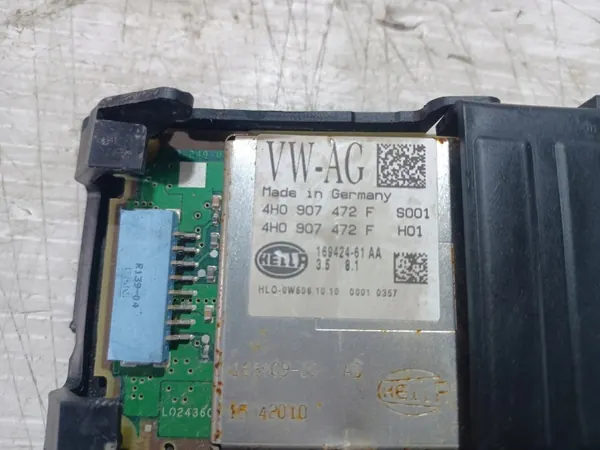 Audi A8 D4 DRL-modul OEM 4H0907472F - Begagnad image 3