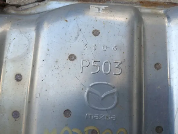 Silencieux arrière Mazda 3 1.5 essence OEM P503 2013-2018 image 5