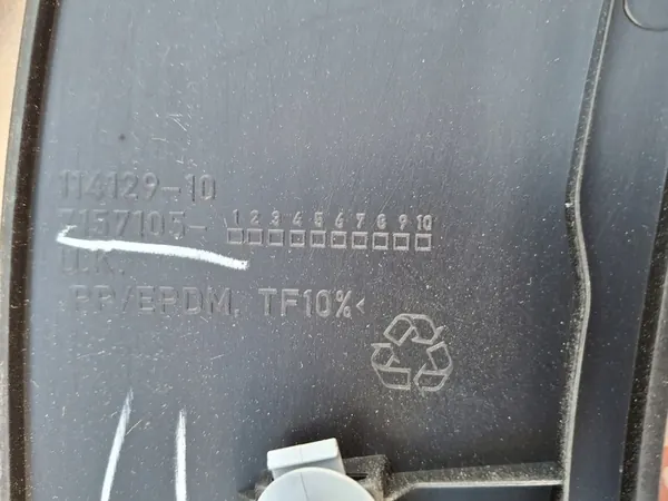 Mini OE 51777157105 lokasuojan koriste vasen takana image 3