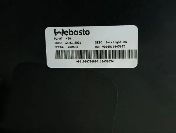 Takaikkuna Chevrolet Corvette C8 2021 OEM 9000011845605 image 8