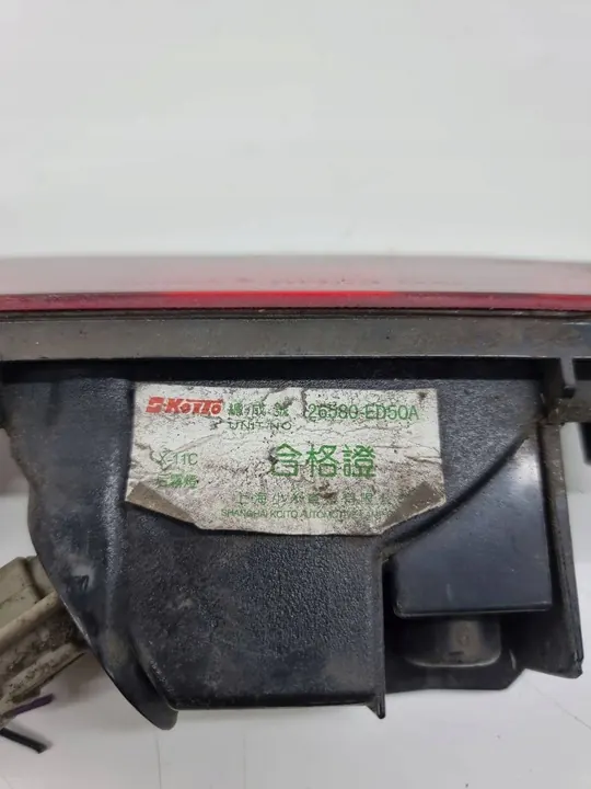 Farol traseiro halógeno NISSAN LEAF (ZE1) 2018 26580ED50A image 5