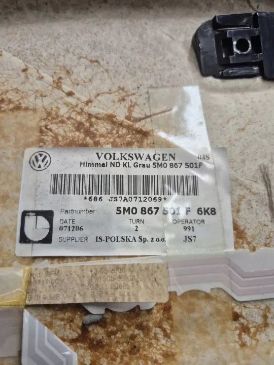 Plafonnier OEM 5M0867501F pour VW Golf V Plus image 3