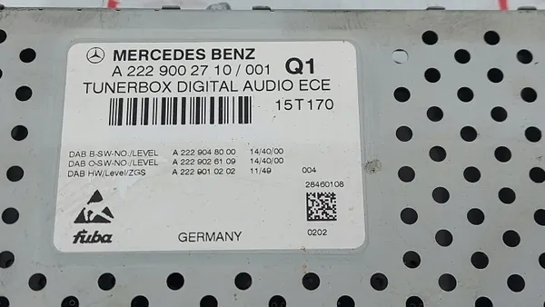 Tuner Radio Mercedes OEM A2229002710 - Occasion image 9