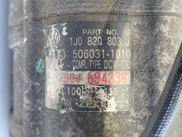 A/C Kompressori 1J0820803J ZEXEL Audi VW Seat Skoda image 2