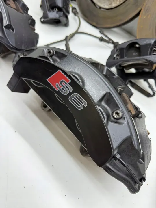 AUDI S6 C7 Jarrusatulat + Levyt Täydellinen Setti OEM image 3