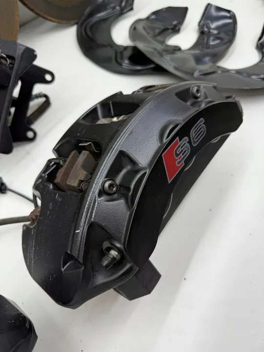 AUDI S6 C7 Jarrusatulat + Levyt Täydellinen Setti OEM image 4