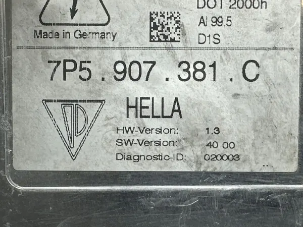 Porsche Cayenne (92A) 7P5907381C Conversor image 4