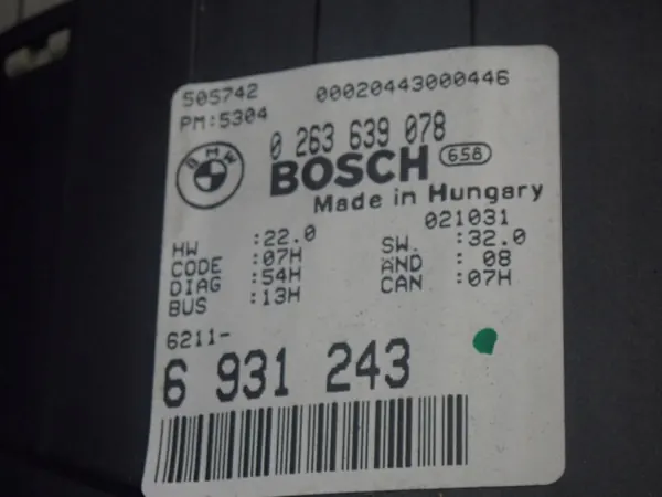 Compteur BMW OE Zawada-373662- 220651km image 7