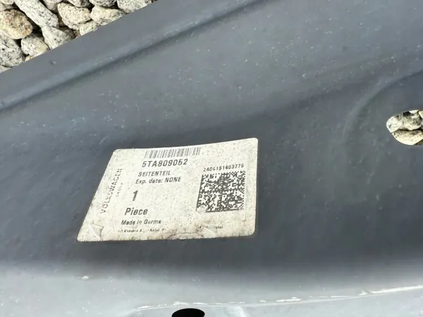 Rechter Deurpilaar Frame OEM SŁUPEK PRÓG VW Touran image 4