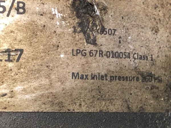 Redutor LPG OEM 67R-010054 - Estado Usado image 4