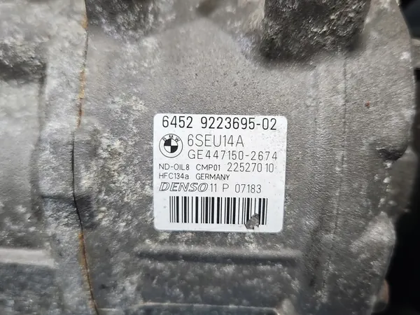 Compressore Aria Condizionata BMW F30 2.0D OEM 9223695 image 4