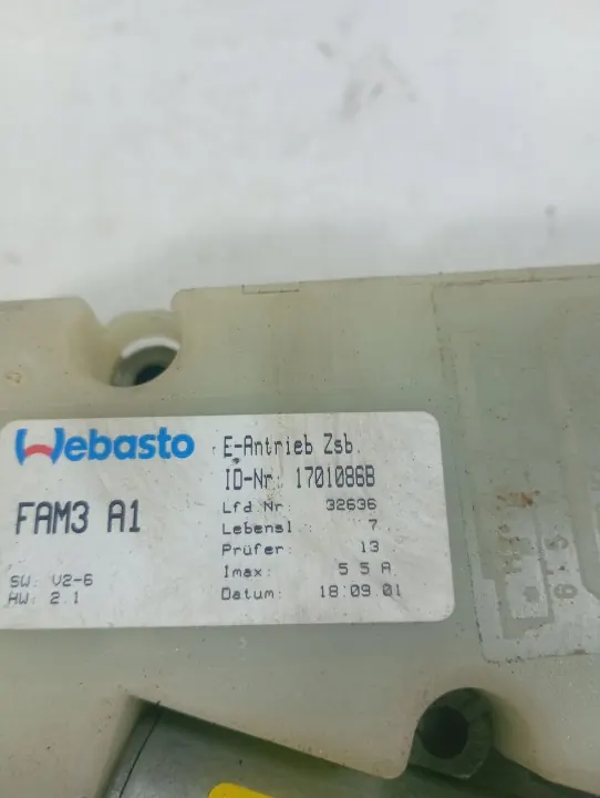 Motor de techo solar Renault Laguna 2 OEM M1S217 image 4