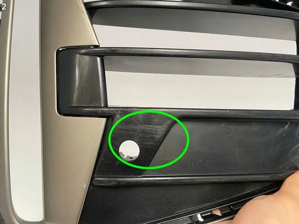 Griglia paraurti anteriore sinistra BMW 4 G22 G23 M-Package 8077065 image 3