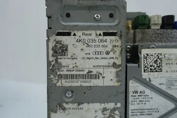 Módulo Navegação Audi MIB2 OEM 4K0035064 image 7