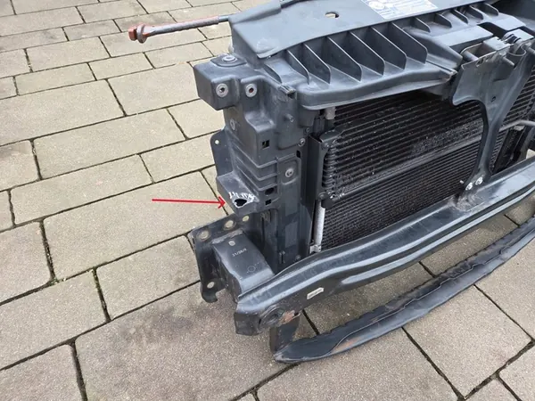 VW TIGUAN 5N 2.0 TDI Frontbau Kühler Ventilator OEM image 2