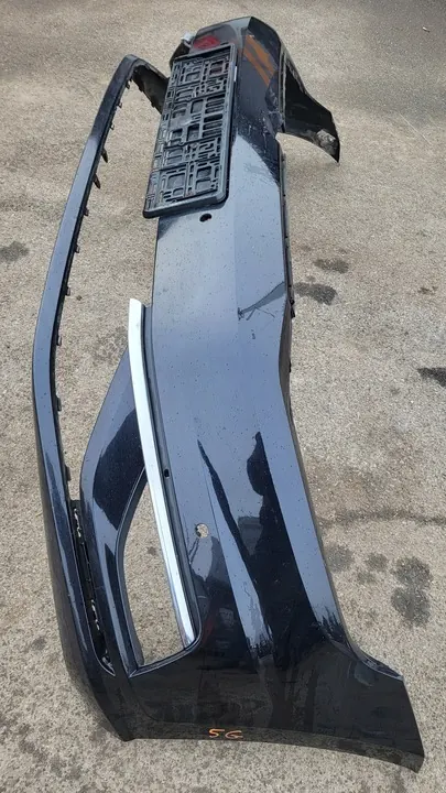 Paraurti anteriore con fascia cromata VW Golf VII 5G Lift OE image 3